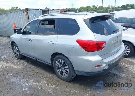 2017 Nissan Pathfinder Sv z USA, uszkodzony, nr VIN 5N1DR2MN3HC685979